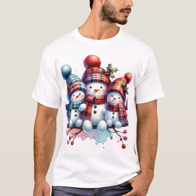 Camiseta Snowman (Anverso)