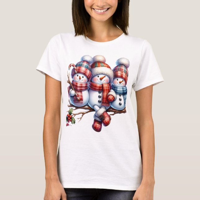 Camiseta Snowman (Anverso)