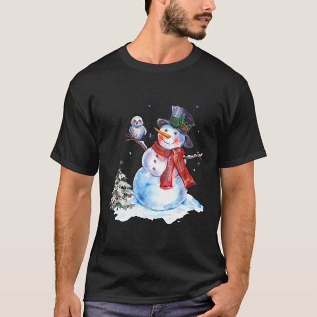 Camiseta snowman (Anverso)