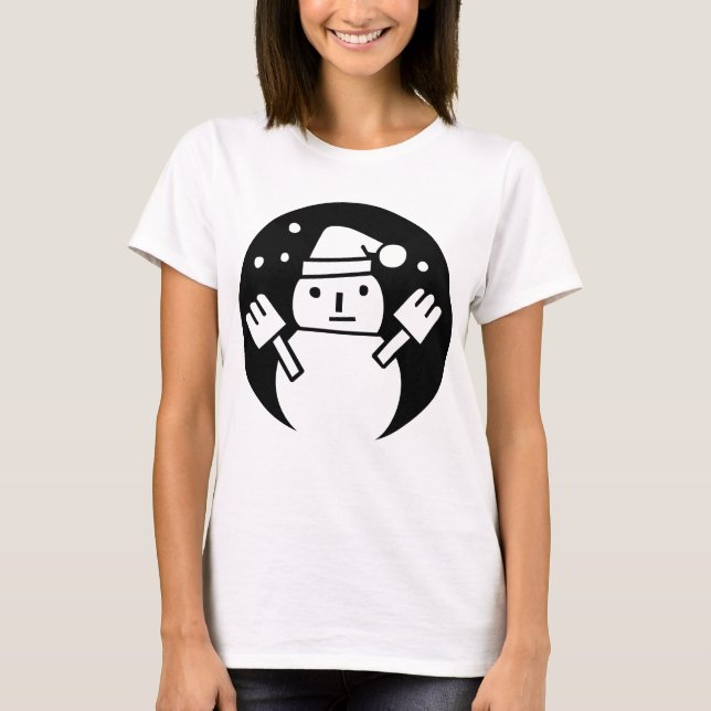 Camiseta Snowman (Anverso)