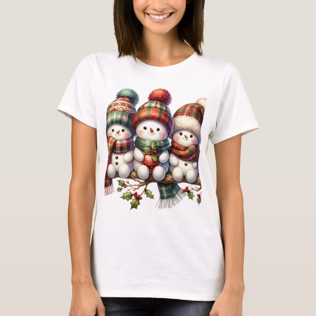 Camiseta Snowman (Anverso)