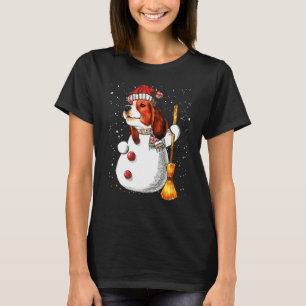 Camiseta Snowman Beagle