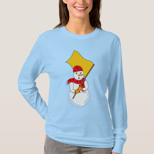 Camiseta Snowman Colorguard (Anverso)