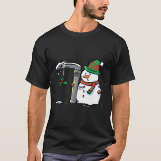 Camiseta Snowman Con Anestesia Mac 3 Para Navidades