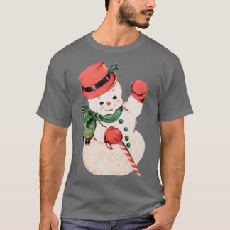Camiseta Snowman de los años 50