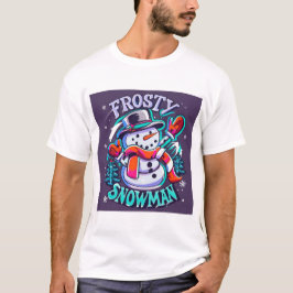Camiseta Snowman helado (2)