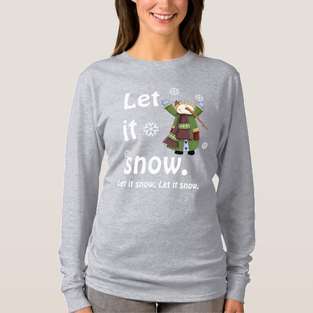 Camiseta Snowman Joy Tee (Anverso)