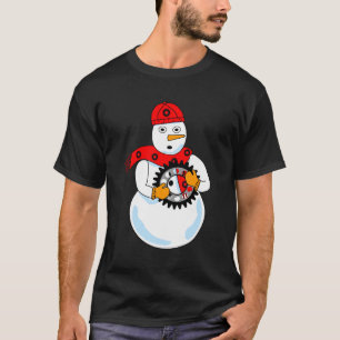 Camiseta Snowman mecánico