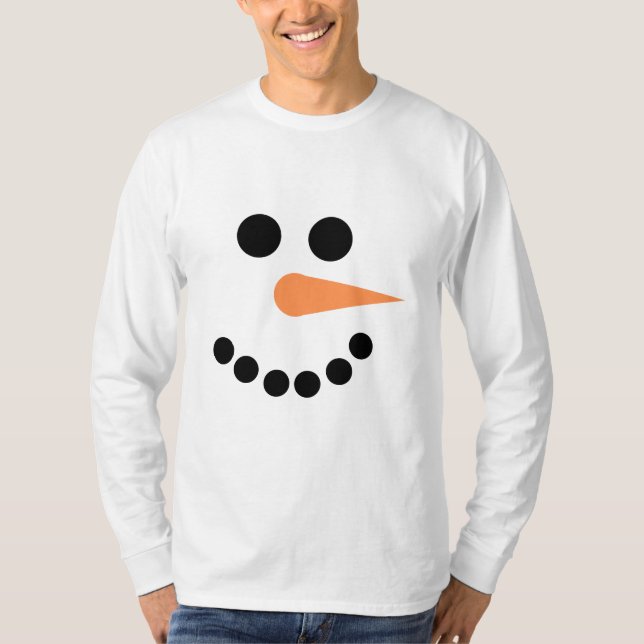 Camiseta Snowman - Navidades de vacaciones de invierno - Di (Anverso)