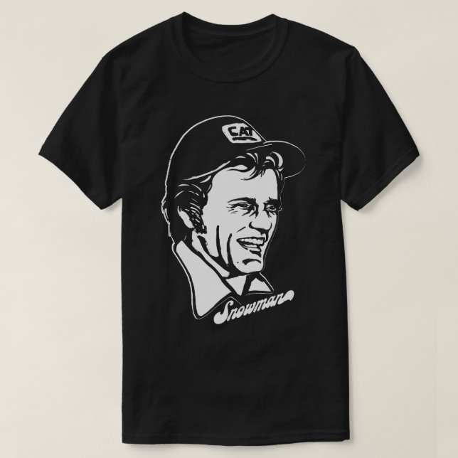 Camiseta Snowman Smokey The Bandit (Diseño del anverso)