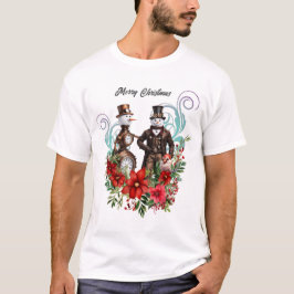 Camiseta snowman steampunk y snowpunk