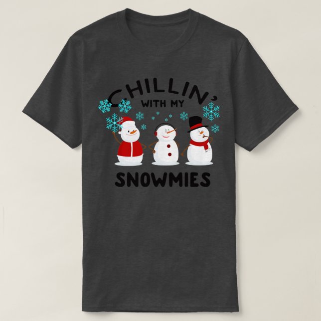 Camiseta snowman TShirt (Diseño del anverso)