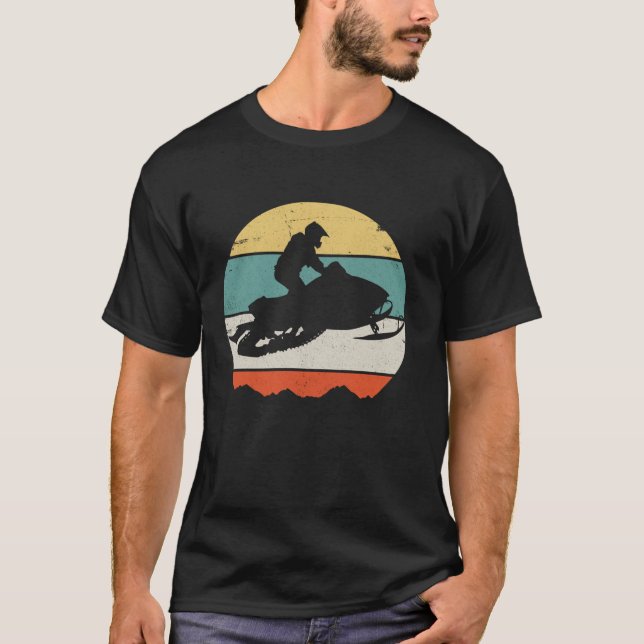 Camiseta Snowmobile  (Anverso)