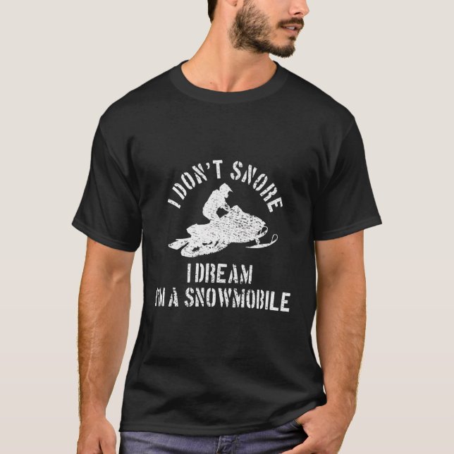 Camiseta Snowmobile (Anverso)