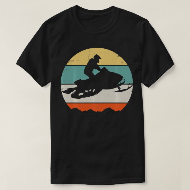 Camiseta Snowmobile (Diseño del anverso)
