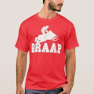 Camiseta Snowmobile Braap Snowmobile Rider