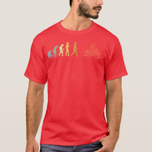 Camiseta Snowmobile Evolution Retro Snowmobile Snowmobile R