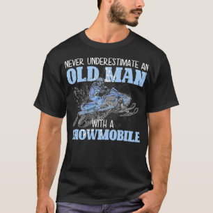 Camiseta Snowmobile Gear Old Man Bebe Snowmobile Helmet Sn