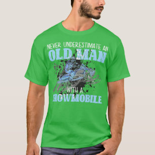 Camiseta Snowmobile Gear Old Man Bebe Snowmobile Helmet Sn
