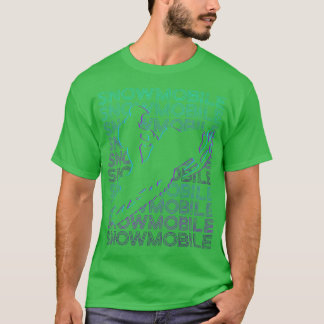 Camiseta Snowmobile Retro 845