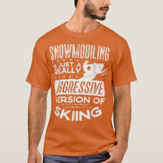 Camiseta Snowmobile Riding Snowmobiler Snowmobiler