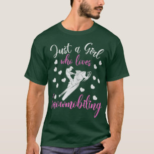 Camiseta Snowmobile Sledding Winter Snow Machine - Snowmobi