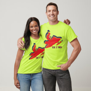 Camiseta Snowmobiler/ ¡Sube fuerte!