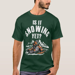 Camiseta Snowmobiling Winter Snow Machine  Snowmobiler Snow