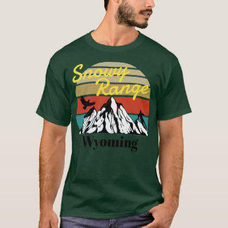 Camiseta SnowRange ski Wyoming 1