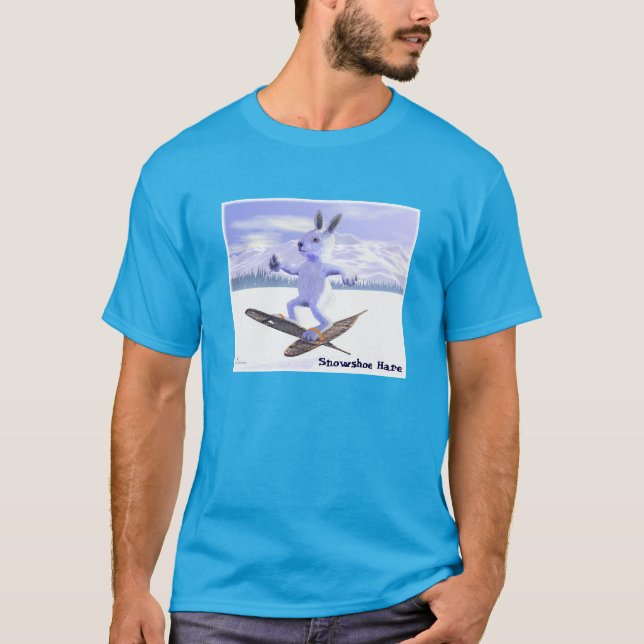 Camiseta Snowshoe Hare (Anverso)
