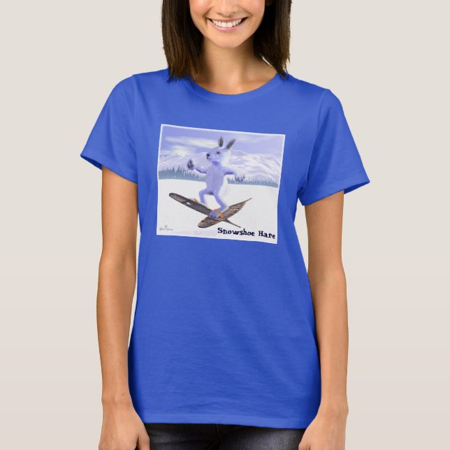 Camiseta Snowshoe Hare (Anverso)