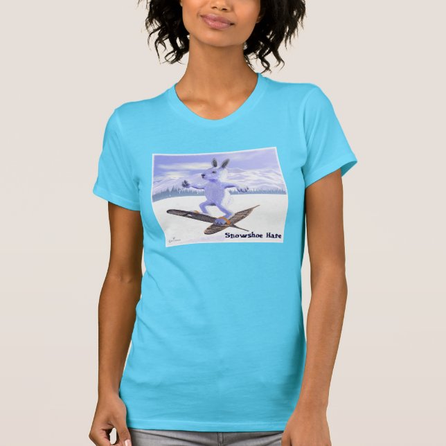 Camiseta Snowshoe Hare (Anverso)