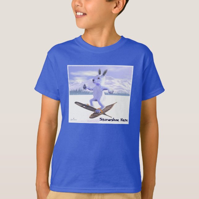 Camiseta Snowshoe Hare (Anverso)