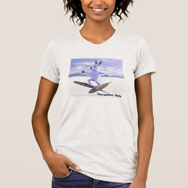 Camiseta Snowshoe Hare (Anverso)