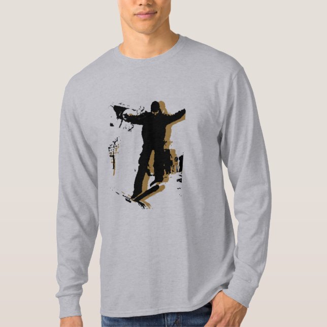 Camiseta Snowskater (Anverso)