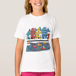Camiseta Snowy city