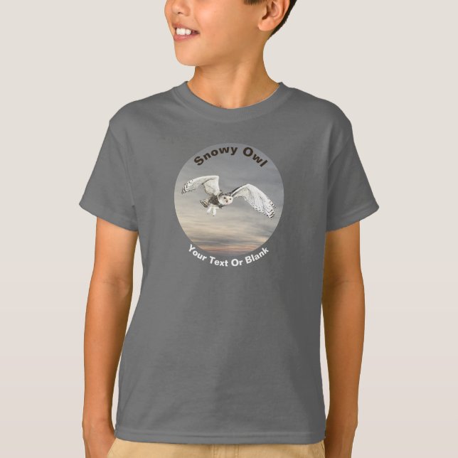 Camiseta Snowy Owl (Anverso)
