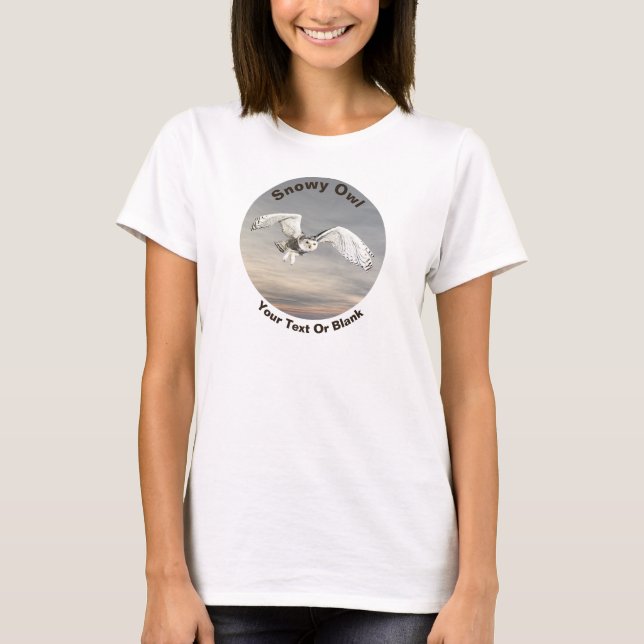 Camiseta Snowy Owl (Anverso)