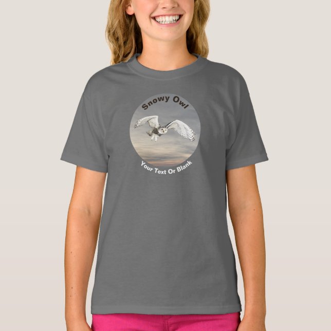 Camiseta Snowy Owl (Anverso)