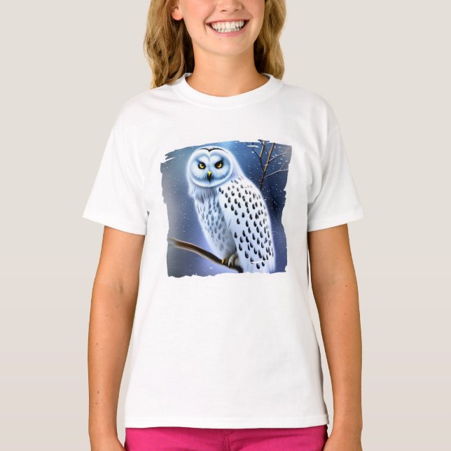 Camiseta Snowy owl T-Shirt (Anverso)