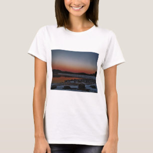 Camiseta Snowy Sunset en Lake Arrowhead