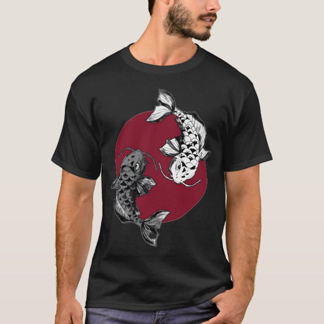 Camiseta SNS- Pez Koi (Anverso)