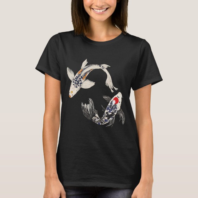 Camiseta SNS- Pez Koi (Anverso)