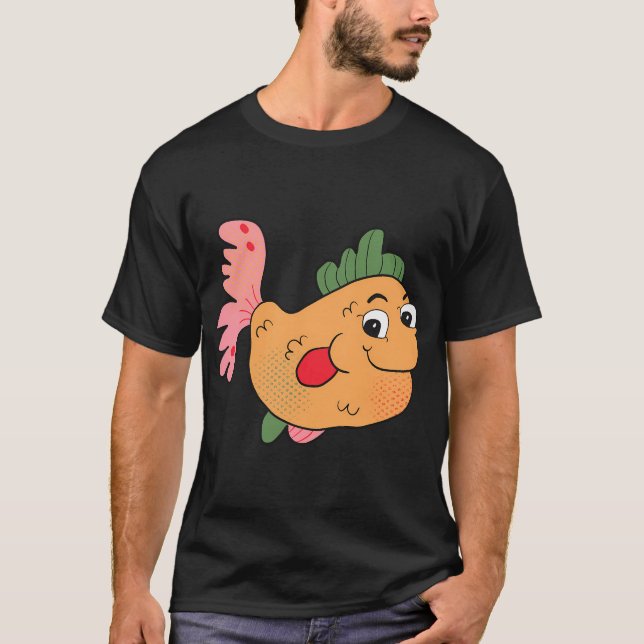 Camiseta Snubbles el pez tropical (Anverso)
