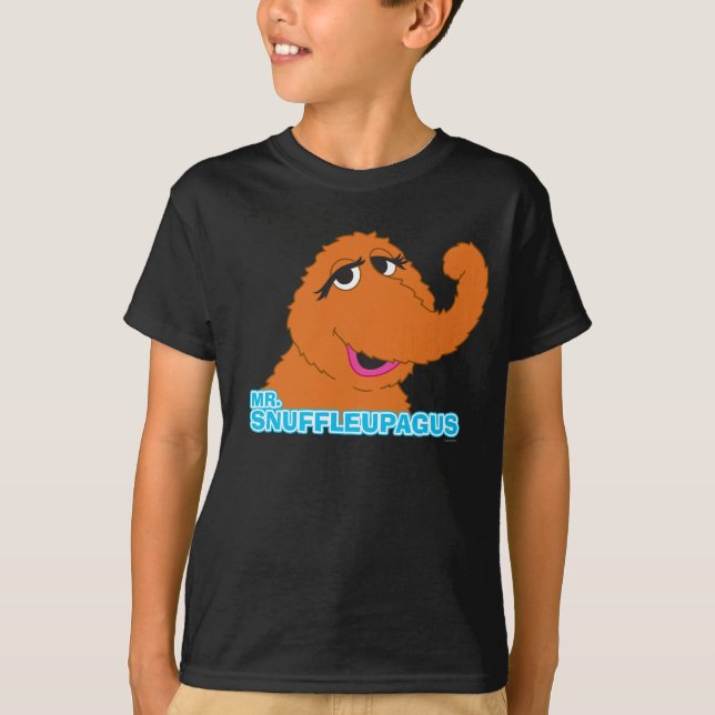 Camiseta Snuffleupagus Relajado (Anverso)