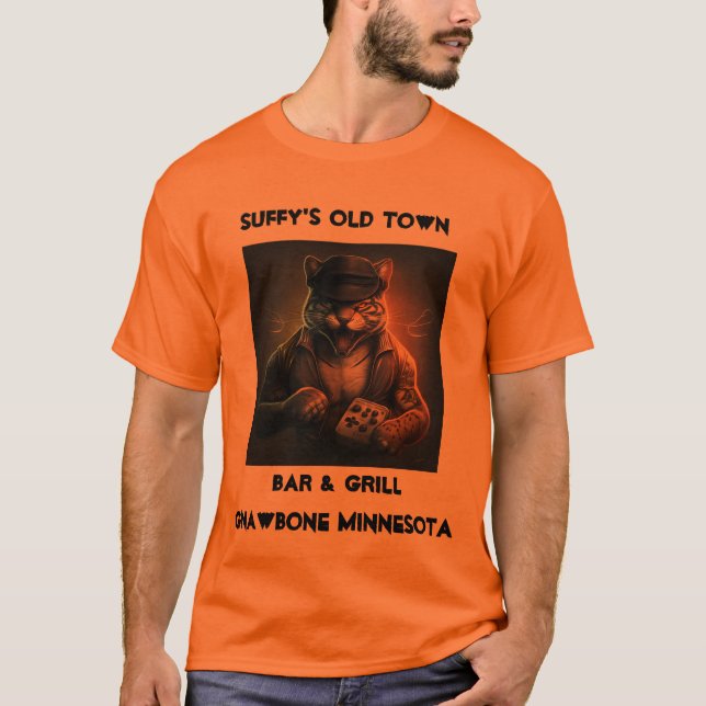 Camiseta Snuffy's Old Town Bar&Grill Gnawbone Mn (Anverso)