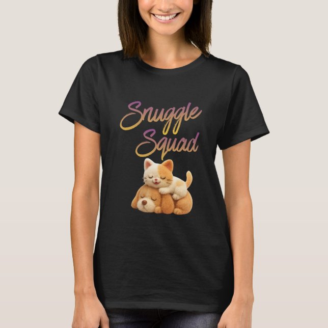 Camiseta Snuggle Squad  (Anverso)