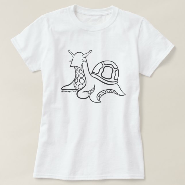 Camiseta Snurtle-Pus básico (Diseño del anverso)