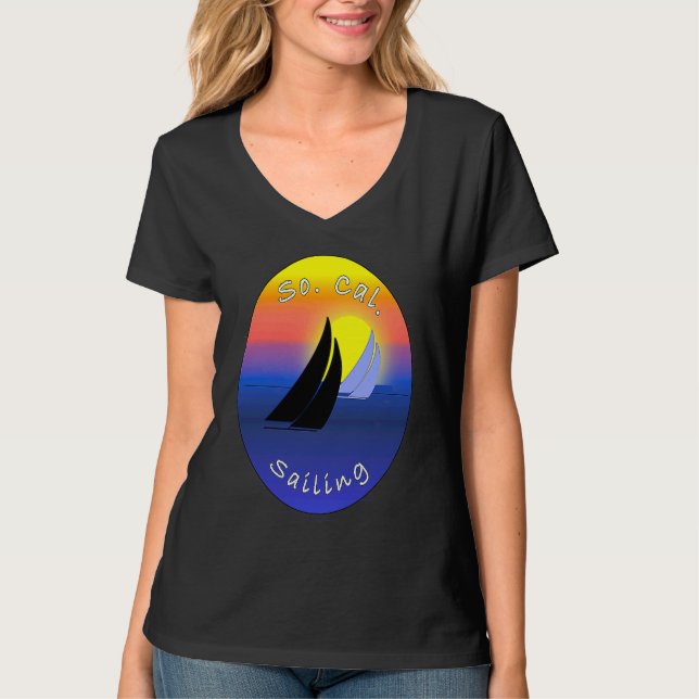 Camiseta So Cal Sailing Printed On Back (Anverso)