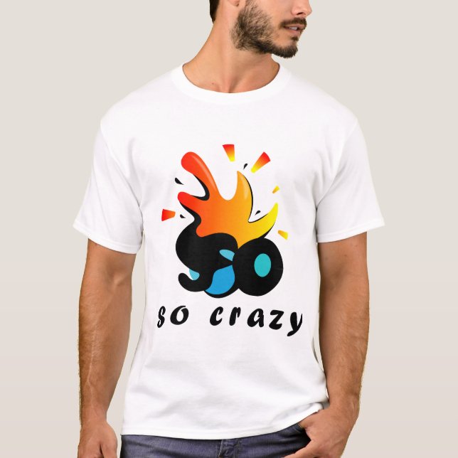 Camiseta So Crazy Splash (Anverso)